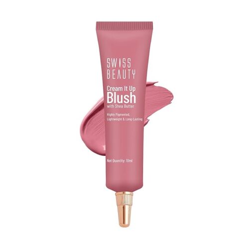 Swiss Beauty Blush delivers a radiant, natural finish with rich pigmentation and lightweight feel. Perfect for all skin tones, it ensures long-lasting color that brightens your cheeks effortlessly every day.