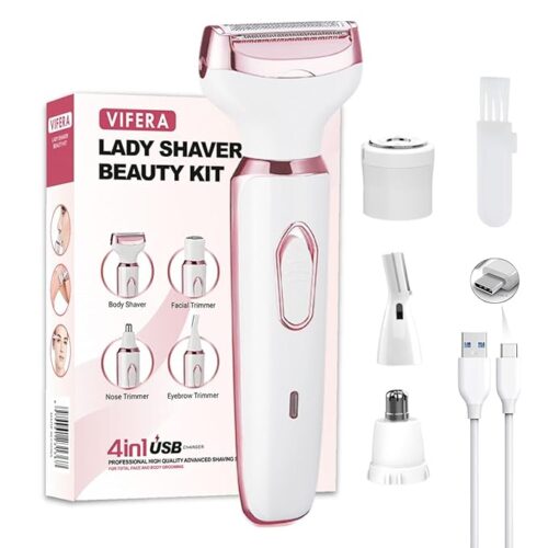 The trimmer for women delivers gentle, precise hair removal for face, bikini, and body. Its waterproof design and long battery life make it an ideal grooming tool for every occasion.
